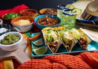 Comida mejicana para fiestas