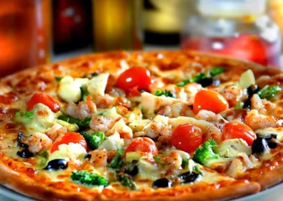 estacion de pizza para actividades